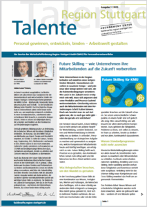 Cover Ausgabe Talente
